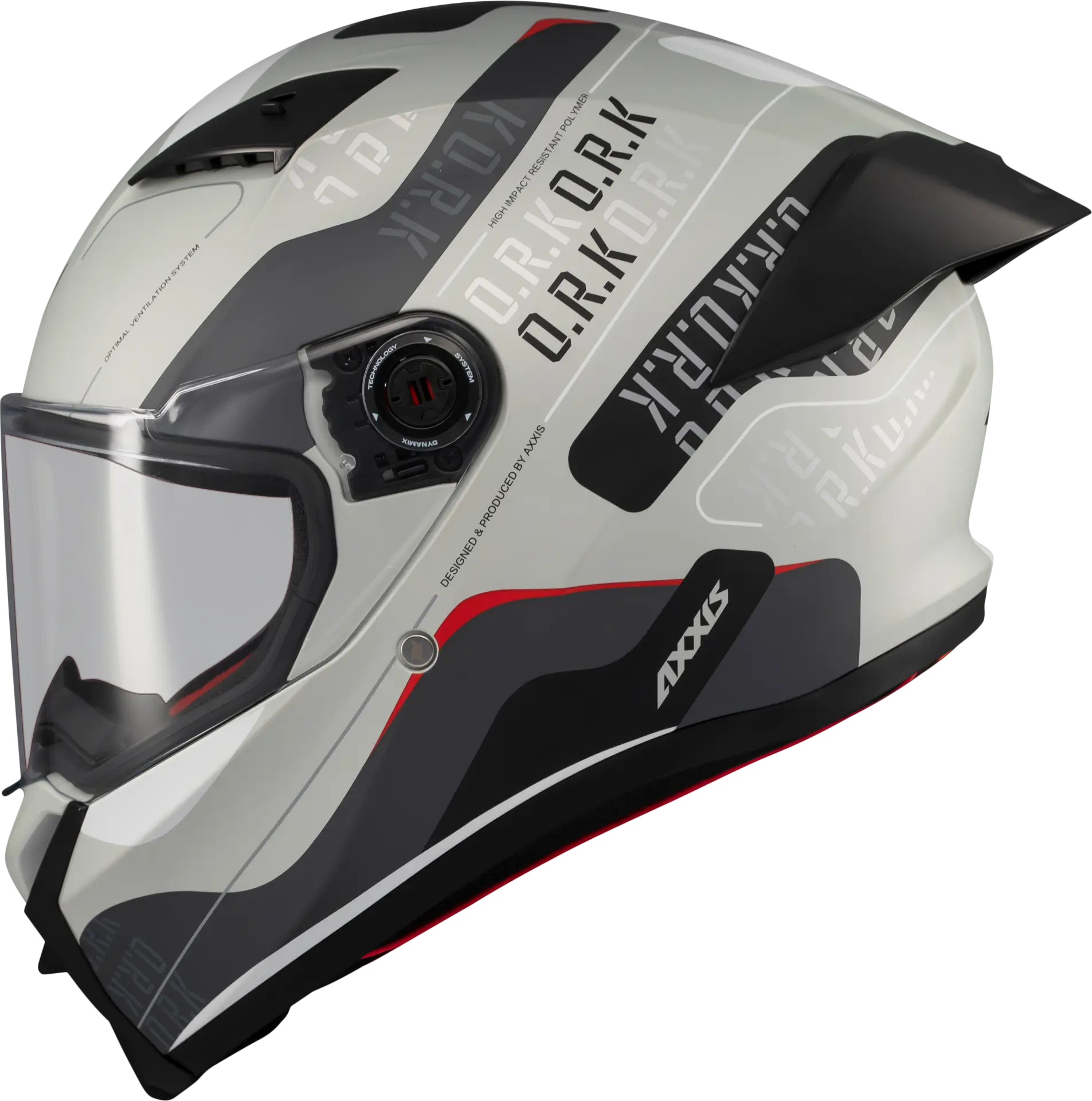 AXXIS FENIX ORK PARLAK BEYAZ GRİ